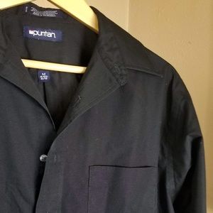 Black Long Sleeve Casual Dress Shirt Sz 32/Neck 15